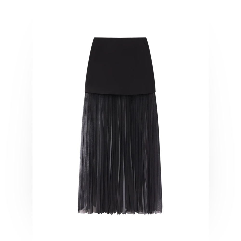 A.L.C Willa Pleated Maxi Skirt